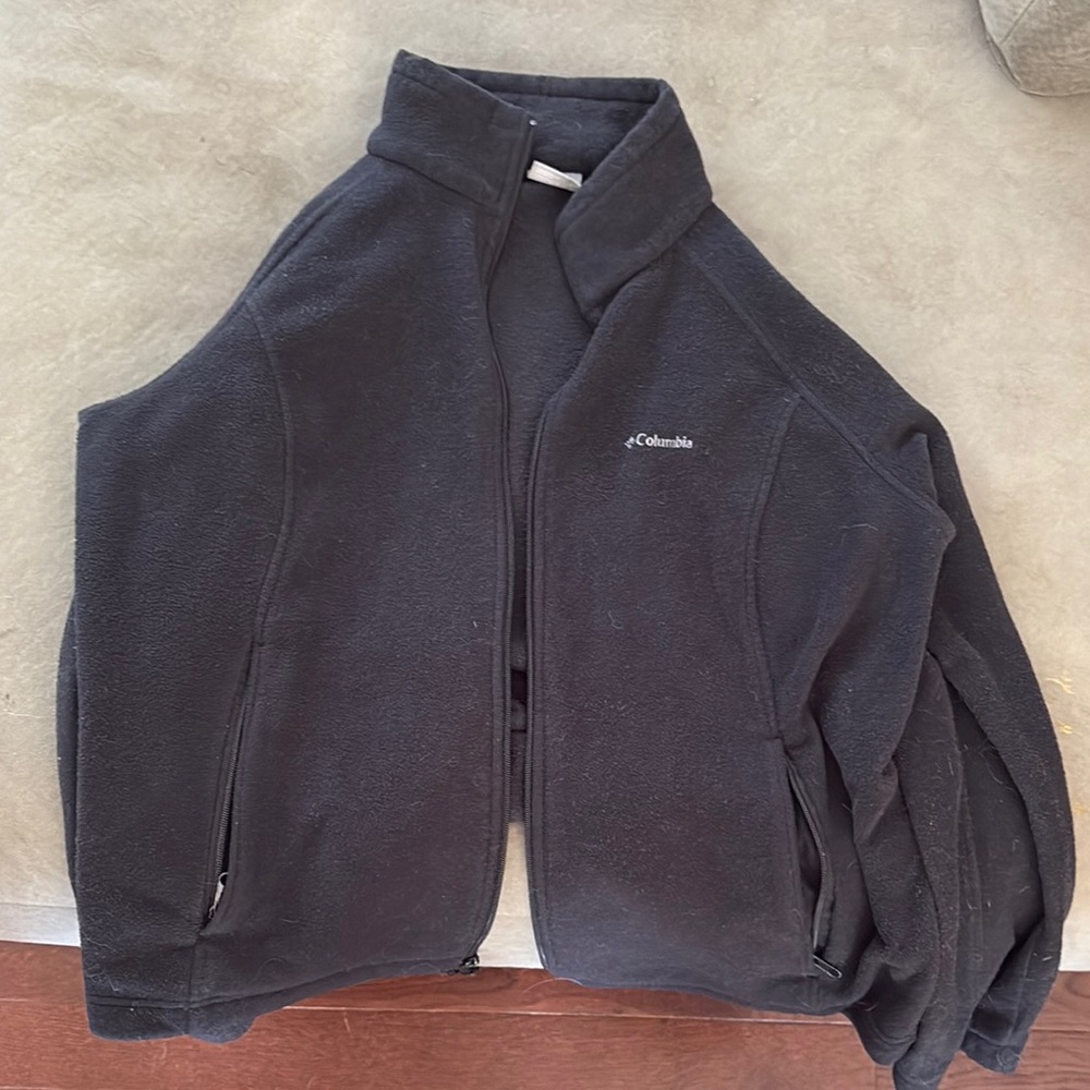 Columbia Black Fleece Jacket